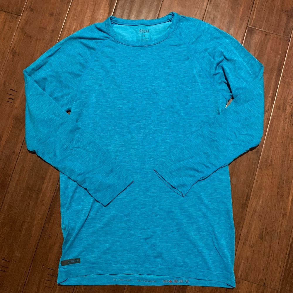 Mens Rhone long sleeve tee shirt Medium